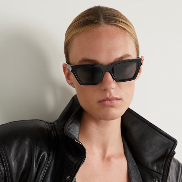 NEW SAINT LAURENT CALISTA SL633 001 SUNGLASSES SAINLT LAURENT SL 633 - Picture 1 of 12